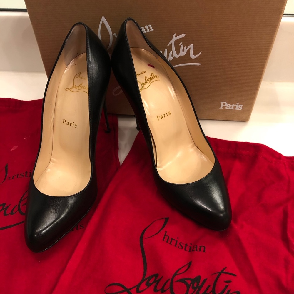 Christian Louboutin Black Heels.